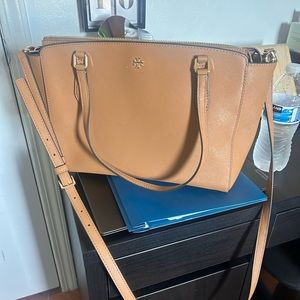 Brown tory Burch purse